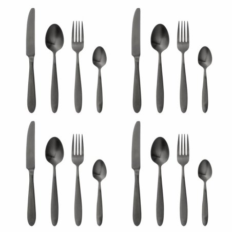 Bloomingville 82072855 flatware set 16 pc(s) Black