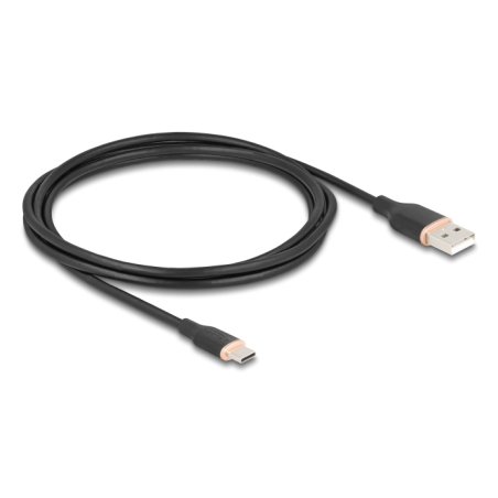 DeLOCK 81227 USB cable USB 2.0 2.5 m USB A USB C Black
