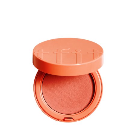 Tfit - Fluffy Velvet Cushion - Blush Coral Orange