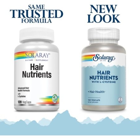 Solaray Hair Nutrients 120 Caps
