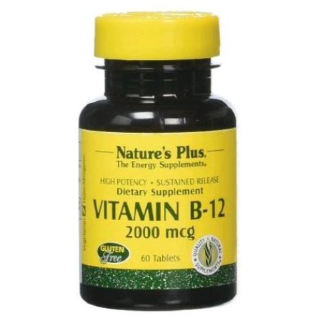 Natures Pl Vitamina B12 2000 Mcg 60 Comp