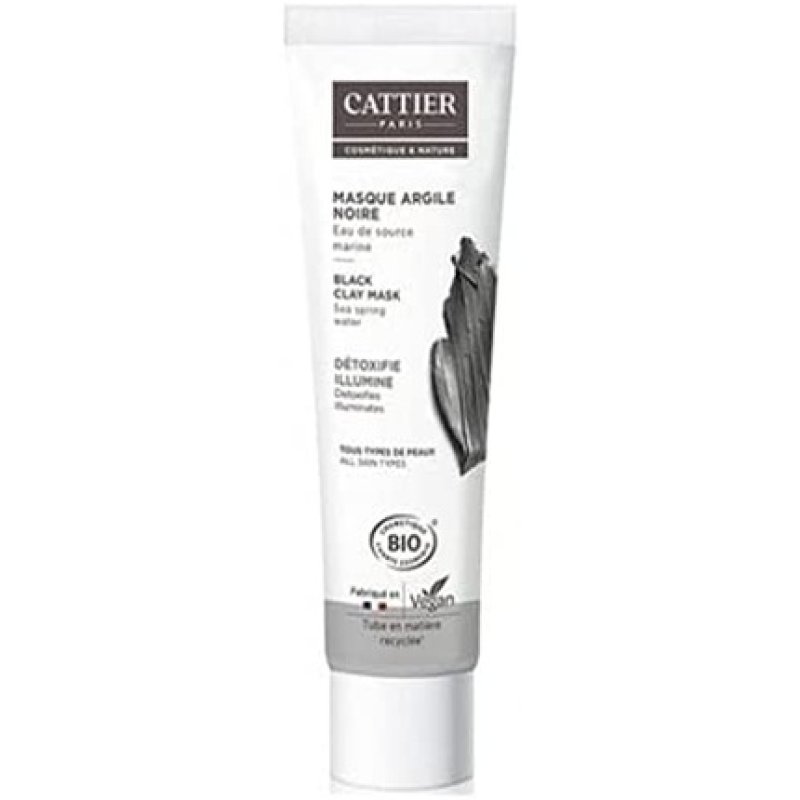 Cattier Black Clay Mask 100ml