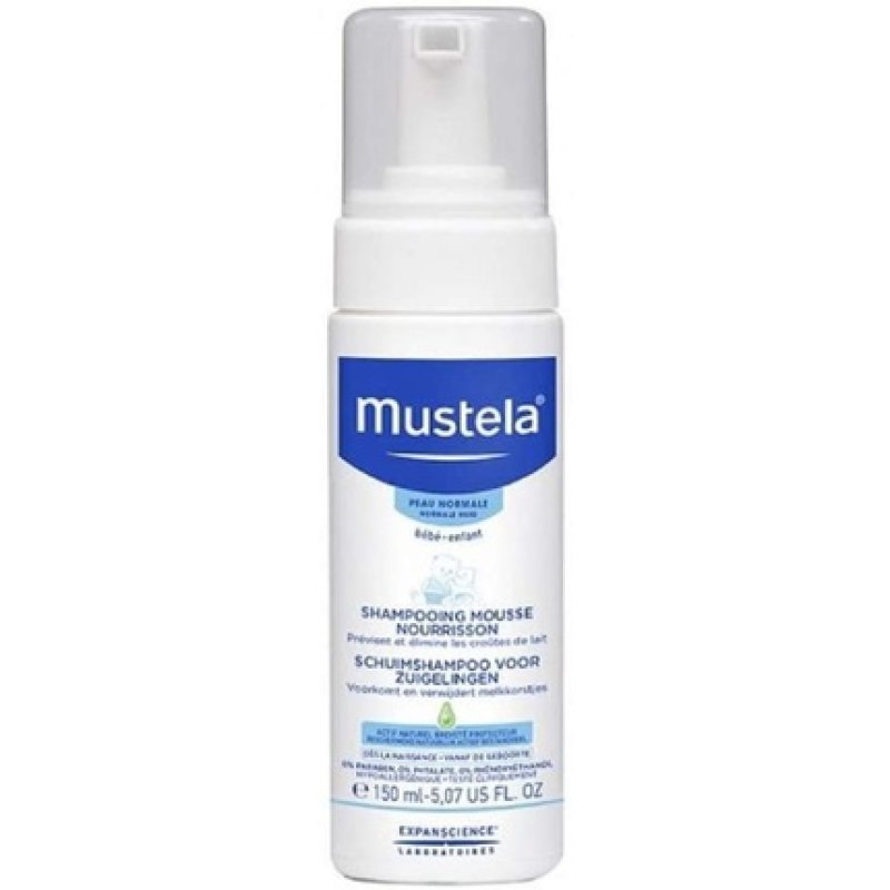 Mustela Bébé Foam Shampoo For Infants Against Milk Basket 1 X 150 Ml