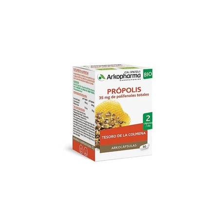 Arkopharma Arkopharma Arkocapsules Propolis 80 Capsules