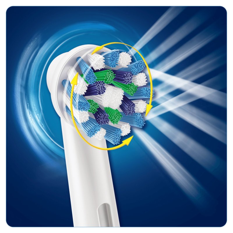 Oral-B PRO 80308727 brosse à dents électrique Adulte Brosse à dents rotative oscillante Blanc