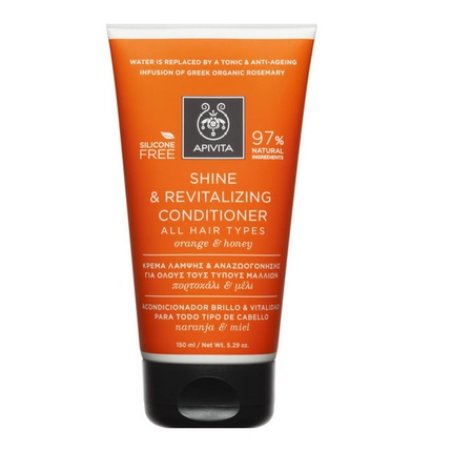 Apivita Shine And Revitalizing Conditioner With Orange And Honey 150Ml