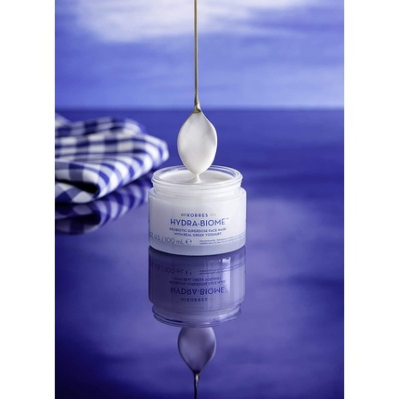 Korres YOGHURT HYDRA-BIOME Mask for All Skin Types Dermatologically Tested 100ml - Old Version