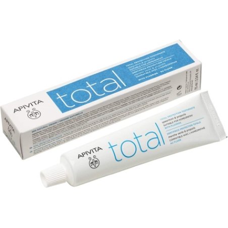 Apivita Natural Dental Care Total Protection Toothpaste 75ml with Propolis and Spearmint