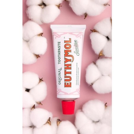 Euthymol Sensitive Toothpaste 75ml Fluoride Toothpaste for Sensitive Teeth