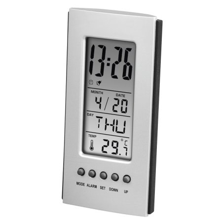 Hama 00186357 thermomètre environnement Thermomètre électrique Intérieure Argent