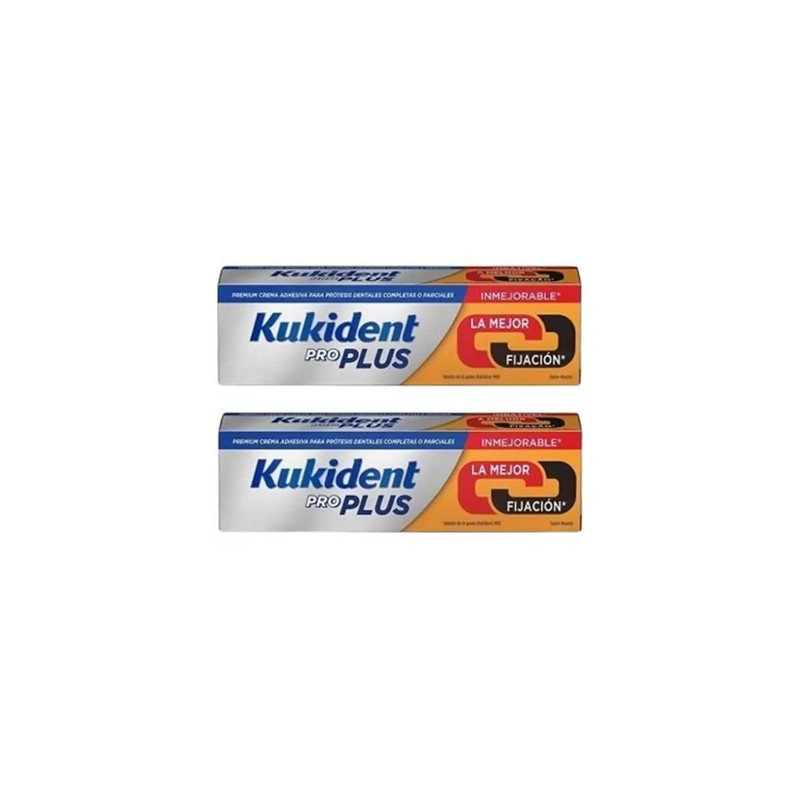 Kukident Kukident Twin Pack Expert Pro Plus 2x40g