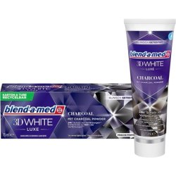 Blend-a-Med 3D White Luxe Toothpaste with Activated Charcoal 75ml