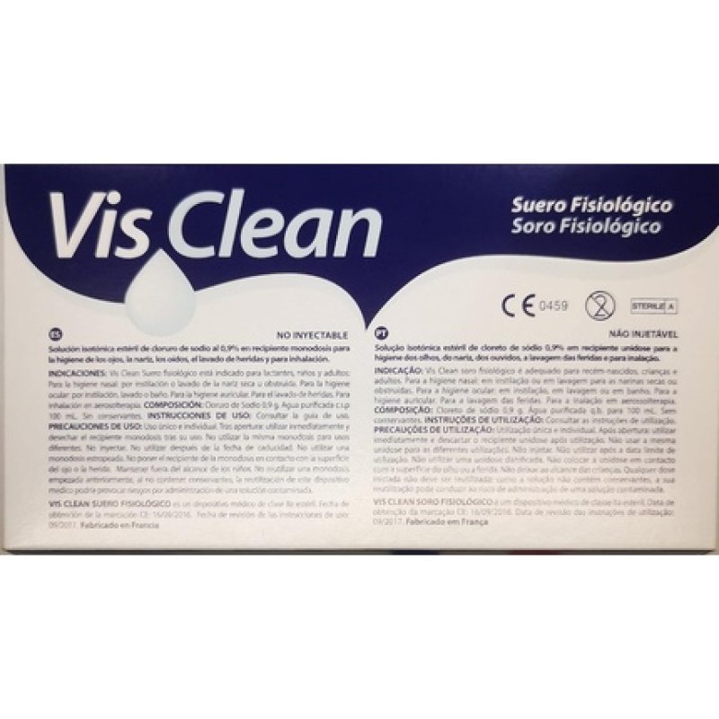 Vaza Visclean Physiological Serum 5ml - Pack of 30