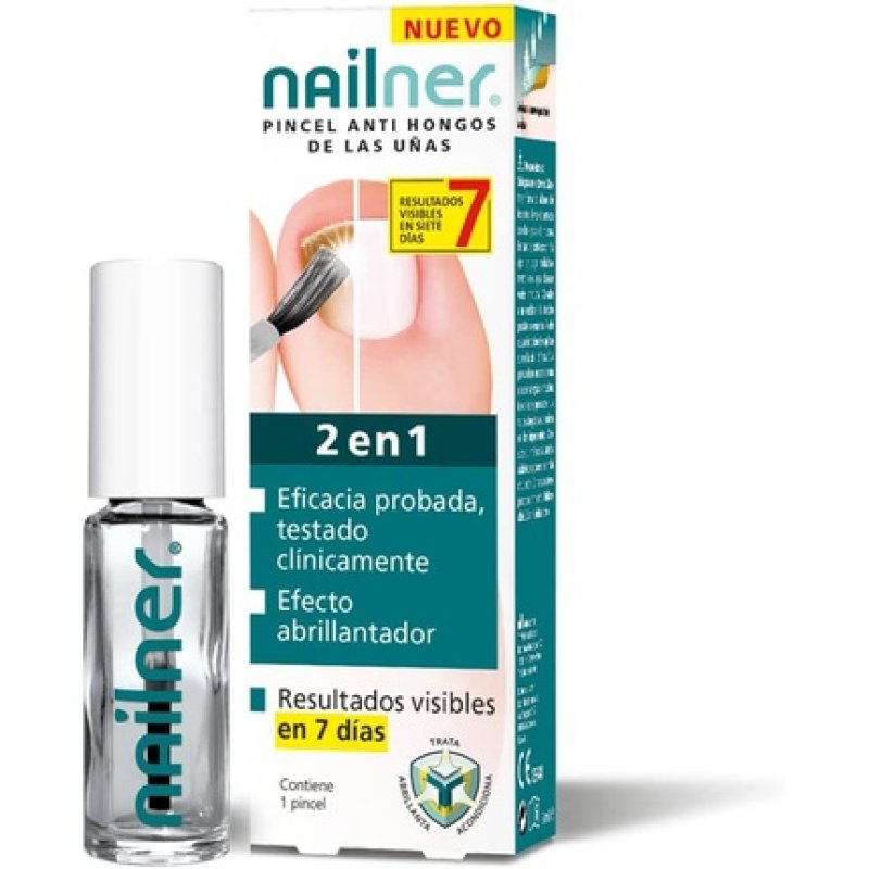 Nailner 2-in-1 Anti-fungal Brush 5ml