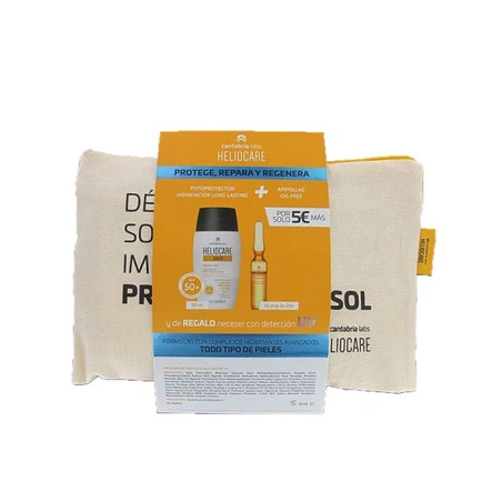 Heliocare Heliocare 360 Water Gel Spf 50 50ml Endocare Radiance C Oilfree 10 Ampoules Set 3 Pieces