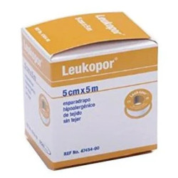 Bsn Medical Leukopor Tape 5cm X 5m Adhesive Tape For Wound Care