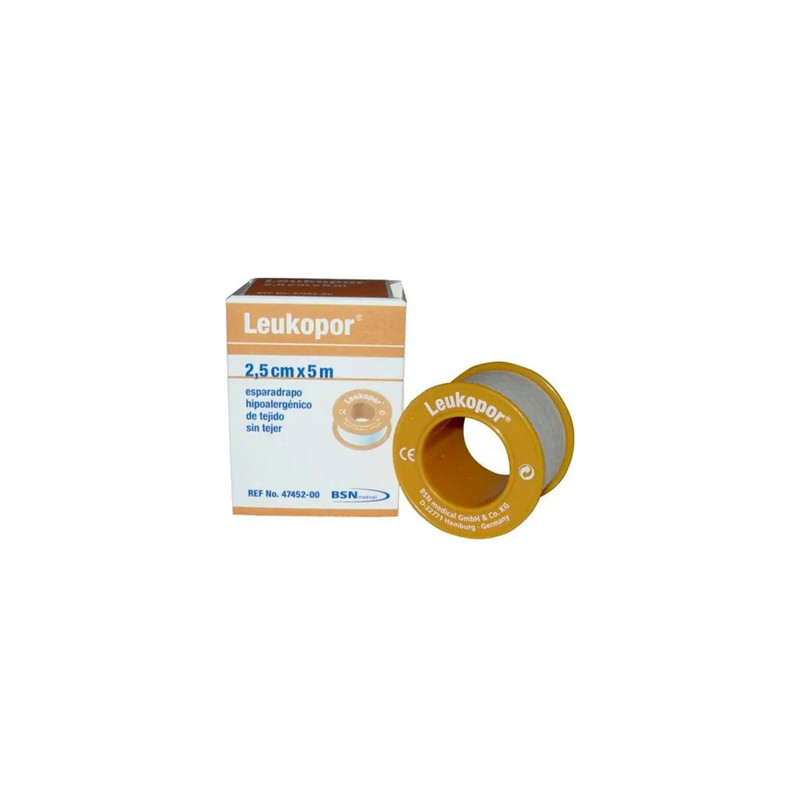 Bsn Medical Leukopor Paper Adhesive Tape 5 Cm X 125 Cm