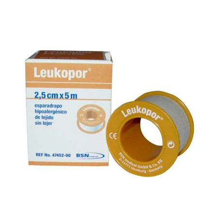 Bsn Medical Leukopor Paper Adhesive Tape 5 Cm X 125 Cm