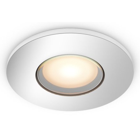 White Ambiance Adore Bathroom Einbau- und Einlege-Downlight (silber)