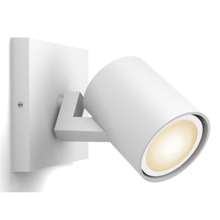 White Ambiance Runner Einzelspot (schwarz, inkl. Dimmschalter)