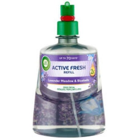 Air Wick Active Fresh Automatic Air Freshener Spray Refill Lavender Field & Bluebell 228 Ml