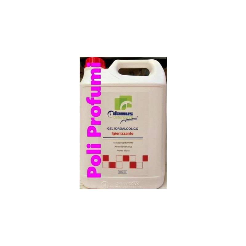 Domus Professional Hydroalcoholic Sanitizing Gel 5 Liters