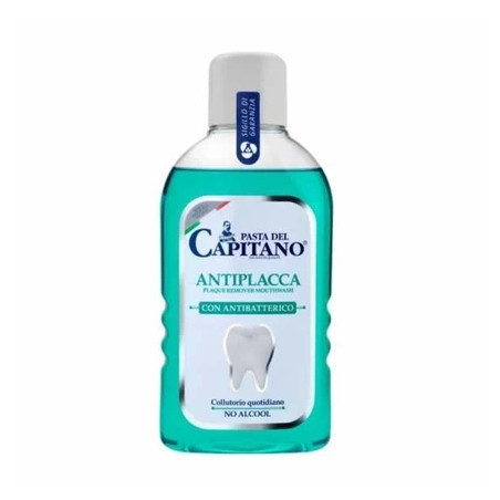 Capitano Pasta Del Capitano Antiplaque Mouthwash Antibacterial 400 Ml