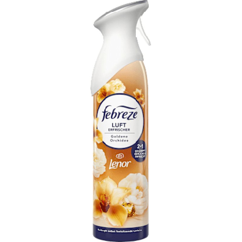 febreze Spray désodorisant Lenor Orchidée d'or, 185 ml