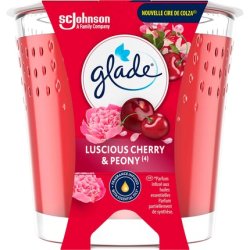 Glade Peony And Cherry Candle Air Freshener 112g Packaging