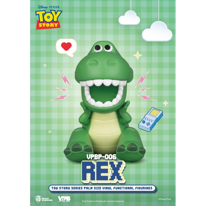TOY STORY - Rex - Tirelire Vinyl Figure 12.1cm