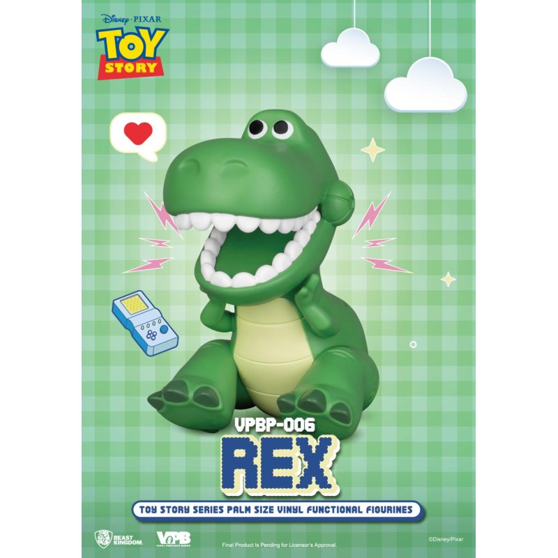TOY STORY - Rex - Tirelire Vinyl Figure 12.1cm