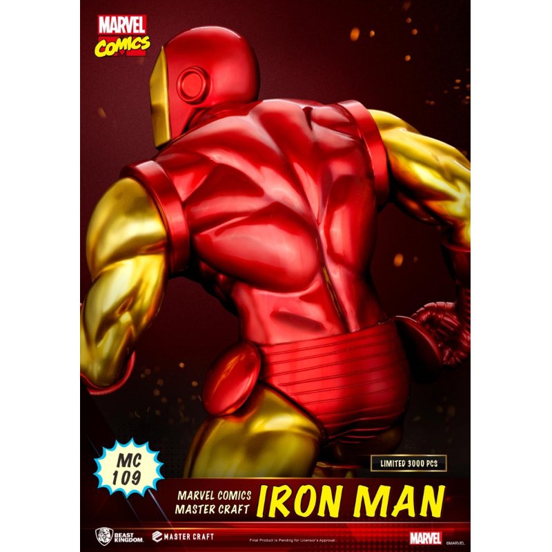 MARVEL - Iron Man "Comics" - Statuette Master Craft 29.9cm