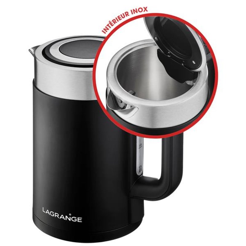 LAGRANGE 509041 bouilloire 1,7 L 2000 W Noir
