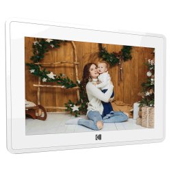 Kodak RCF-106H digital photo frame White 25.4 cm (10") Touchscreen Wi-Fi