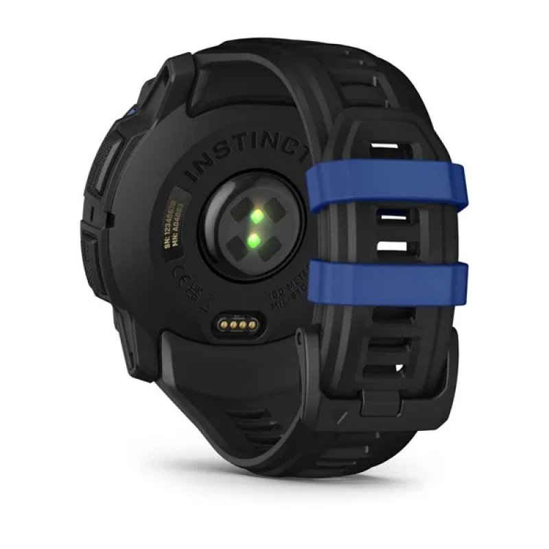 Garmin Instinct 3 3,3 cm (1.3") AMOLED 45 mm Numérique 416 x 416 pixels Noir GPS (satellite)
