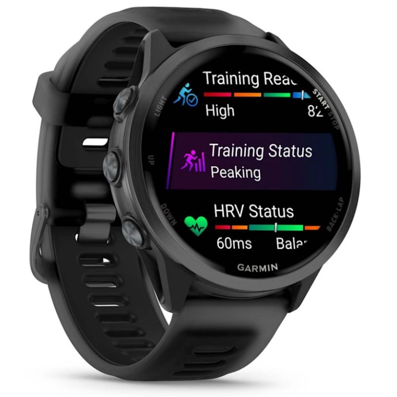 Garmin Forerunner 570 3.56 cm (1.4") AMOLED 47 mm Digital 454 x 454 pixels Touchscreen Black Wi-Fi GPS (satellite)