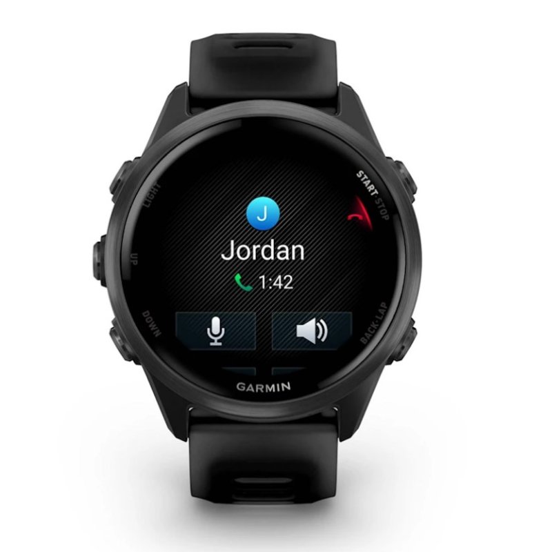 Garmin Forerunner 570 3,05 cm (1.2") AMOLED 42 mm Numérique 390 x 390 pixels Écran tactile Noir Wifi GPS (satellite)