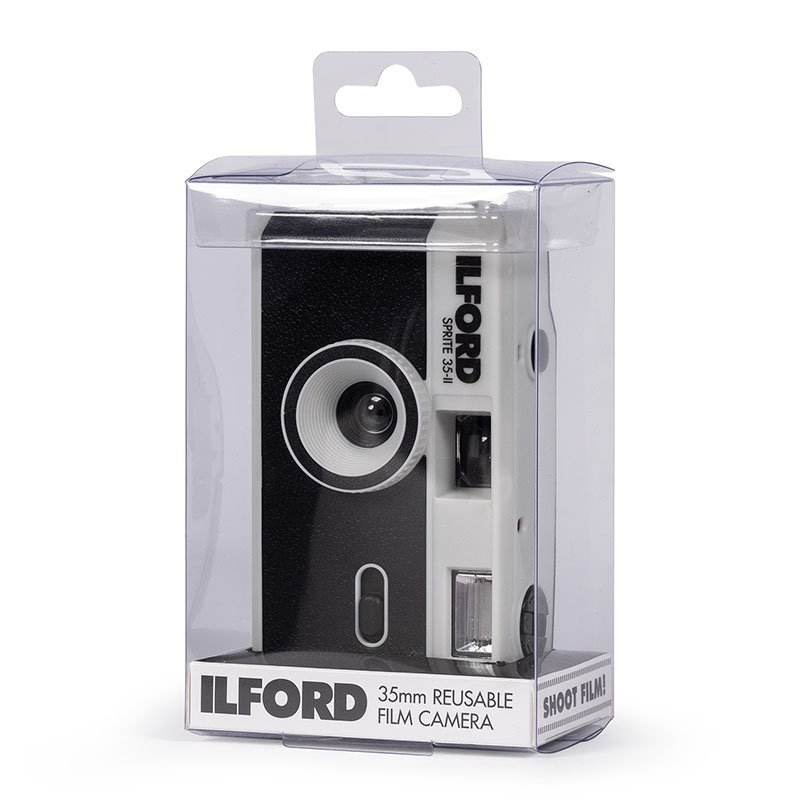 Ilford Sprite 35 II Compact film camera 35 mm Black, Silver