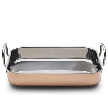 Blomsterbergs - Roasting Pan – 35 × 25.5 × 6.3 cm – Copper