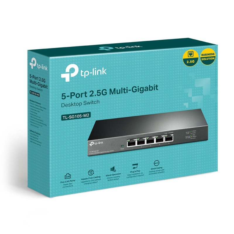 5-PORT 2.5G MULTI-GIGABIT SWITCH