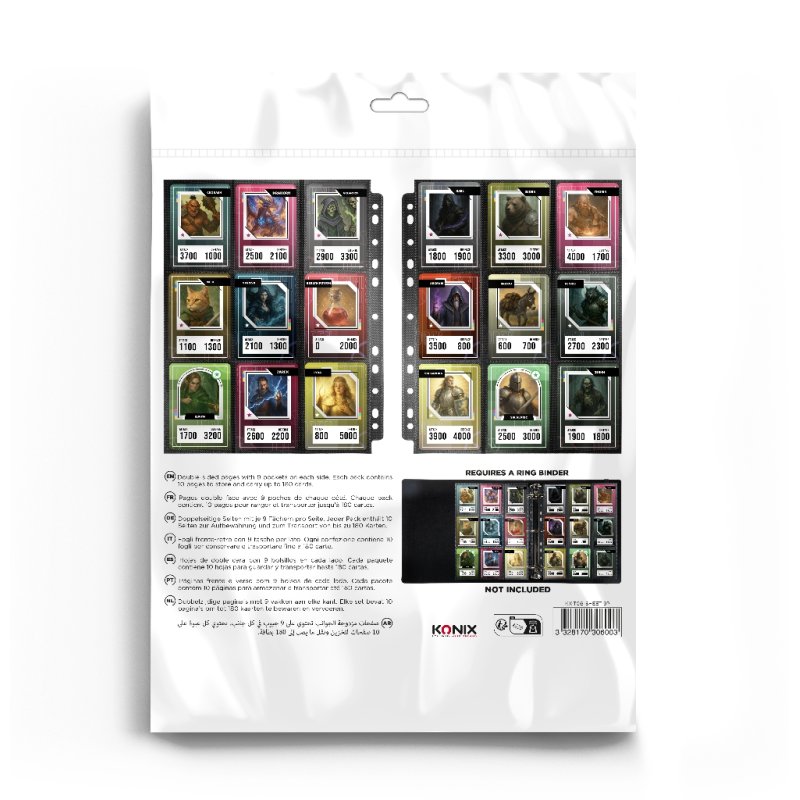 Konix KX TCG 9 Pocket Sheet