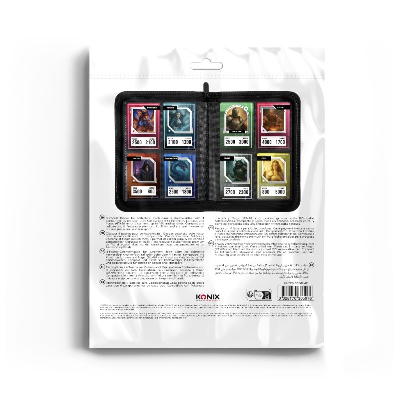 TCG 4-Pocket premium binder