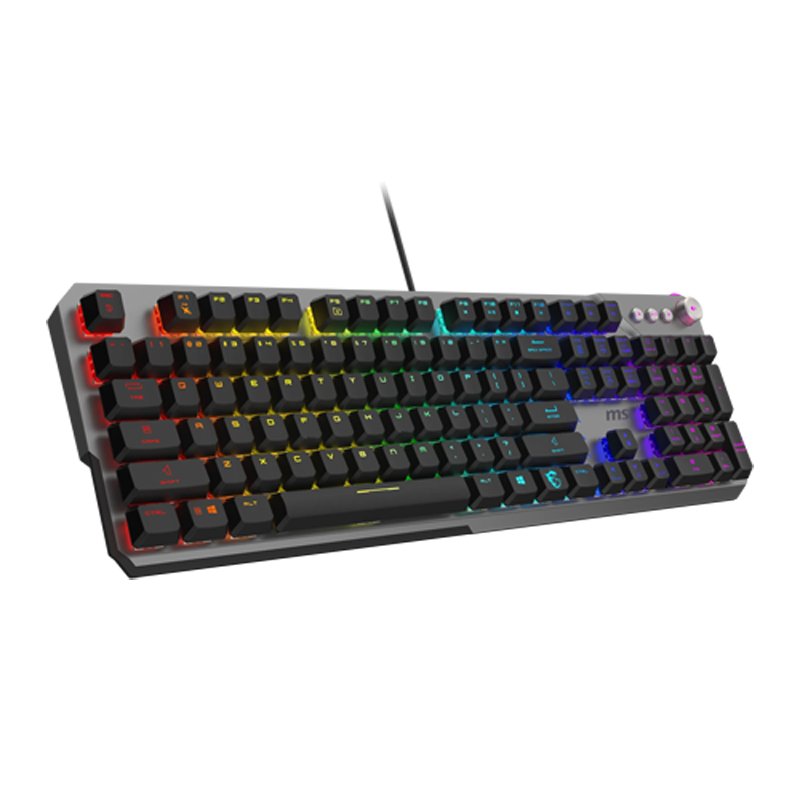 MSI STRIKE 600 Silent Gaming Keyboard. verkabelt