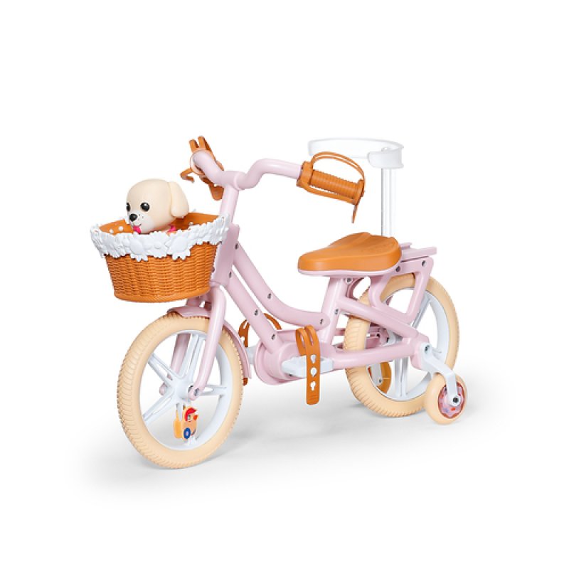 BABY born Bike with Lucky Doll bike set