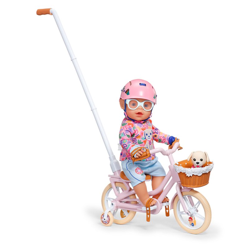 BABY born Bike with Lucky Accessoires pour vélo de poupée