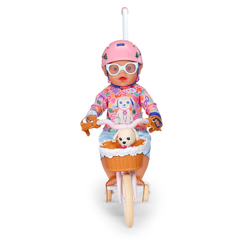 BABY born Bike with Lucky Accessoires pour vélo de poupée