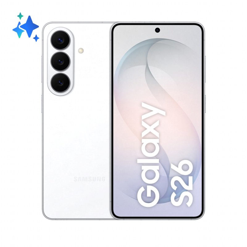 Samsung Galaxy S26 16 cm (6.3") Dual SIM Android 16.0 5G USB Type-C 12 GB 256 GB 4300 mAh White