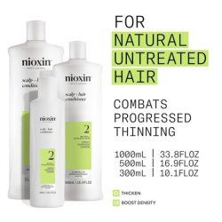 Nioxin Scalp Hair Thickening System 2 Conditioner for Natural or Untreated Hair