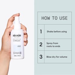 Nioxin Density Defend Styling Root Lifting Hair Thickening Spray