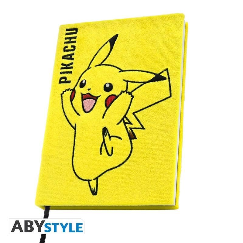POKEMON - Pikachu Peluche - Cahier A5 Premium